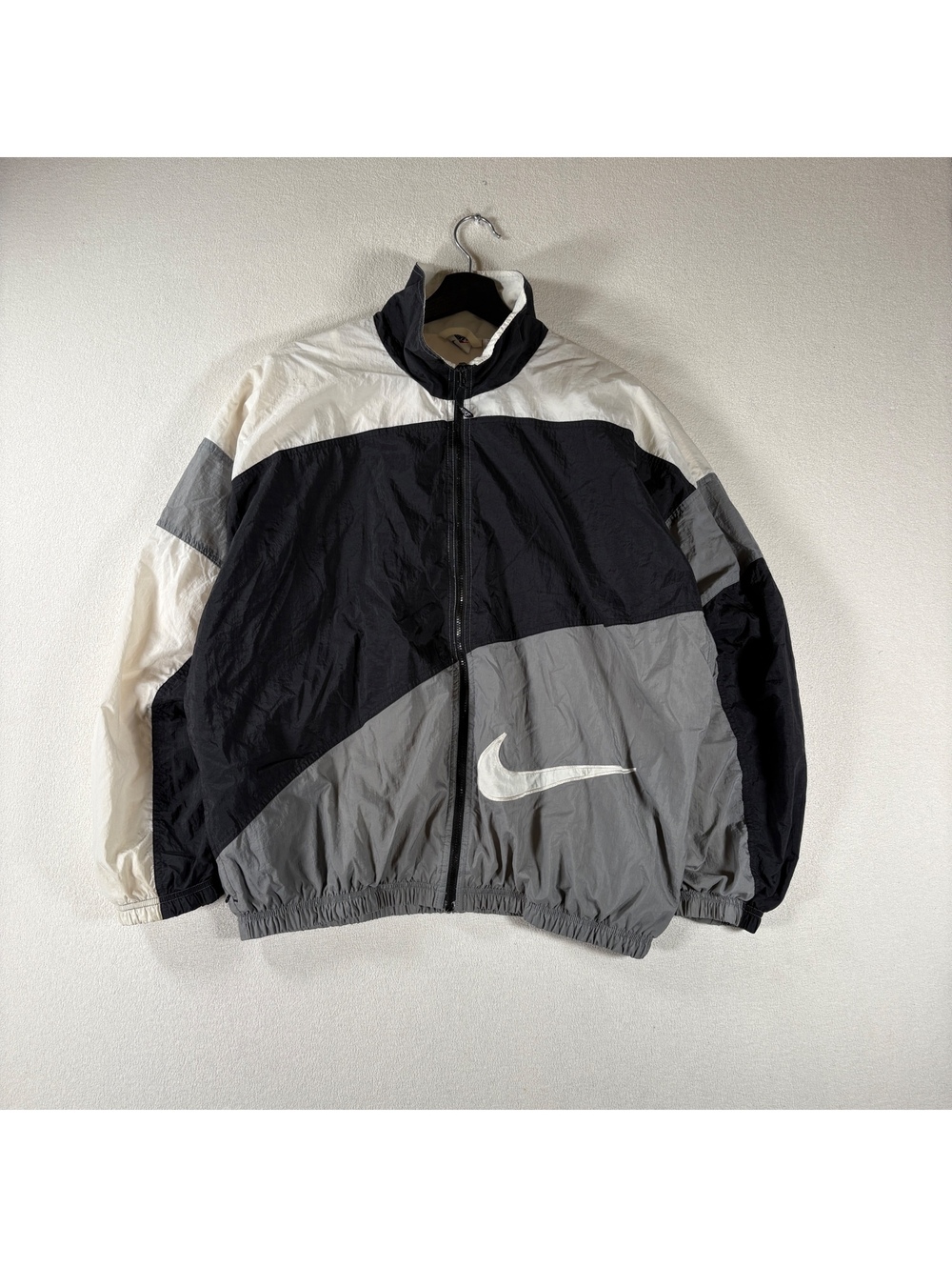 Vintage Nike Large Swoosh windbreaker jacket Size L